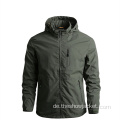 Benutzerdefinierte hochwertige Herren personalisierte Windbreaker Jacke